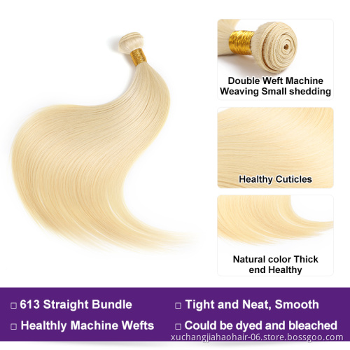Raw Human Hair Weave Bundles Virgin Cuticle Aligned Hair Raw Wholesale Bundle Virgin Hair Vendors Raw Brazilian Straight 1 Piece
